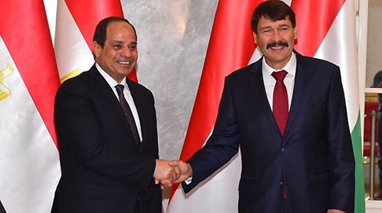  FILE: President Abdel Fattah El Sisi affirmed the importance of continuing to strengthen the relations between the two countries at various levels
