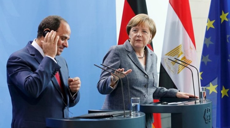 Egypt's President Abdel Fatah al-Sisi received in his residence in Berlin German Defense Minister Annegret Kramp-Karrenbauer as they agreed to reinforce channels of consultation and coordination over regional matters of mutual interest and supra regional 