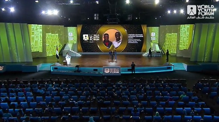 President Abdel Fatah al-Sisi awarded 12 individuals in the closing ceremony of the third edition of WYF 2019 on Tuesday for their contributions to humanity's welfare.