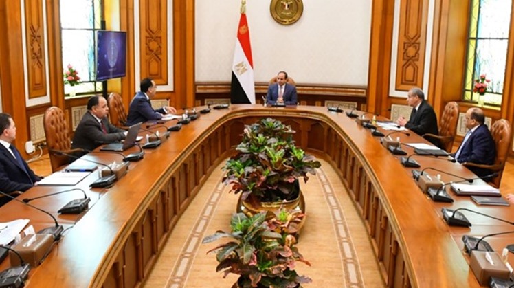 Egypt’s President Abdel Fattah El-Sisi directed the government to provide basic food commodities and increase the strategic food reserves to meet people’s demands across the country