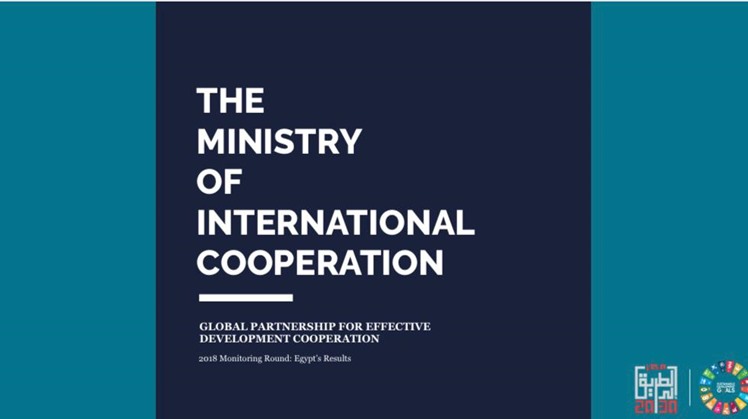 Egypt's Ministry of International Cooperation launches the results of the Global Partnership 