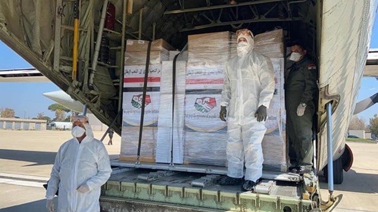 The Sudanese government thanked Monday the Egyptian government as the latter sent medical supplies to the Sudanese capital of Khartoum to aid the Sudanese people amid the current pandemic.