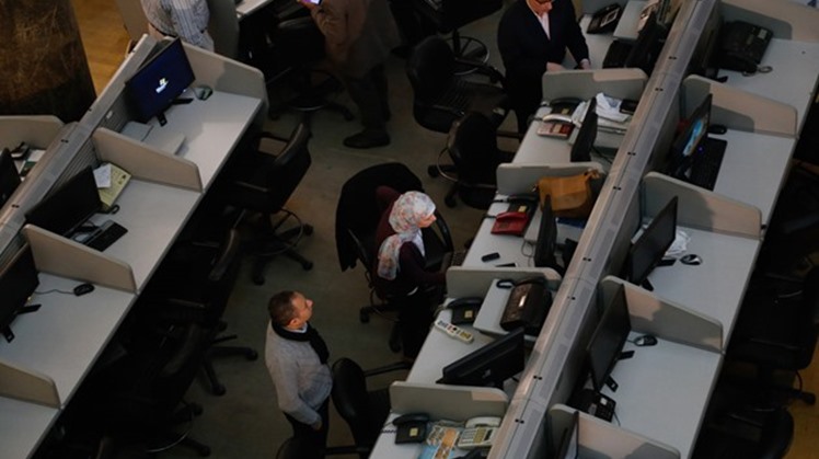 The media center of the Cabinet has published an infograph highlighting the improvement of Egypt's Stock Exchange (EGX) amid retreat of world's stock markets after suffering losses due to the outbreak of the novel coronavirus and its negative impact on va