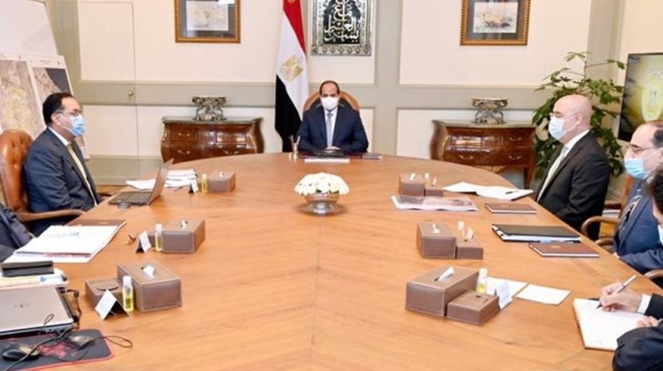 Egypt’s President Abdel Fattah El Sisi on Sunday urged continuous state efforts and projects to develop unsafe slums in the capital, Cairo, to secure appropriate housing units for citizens