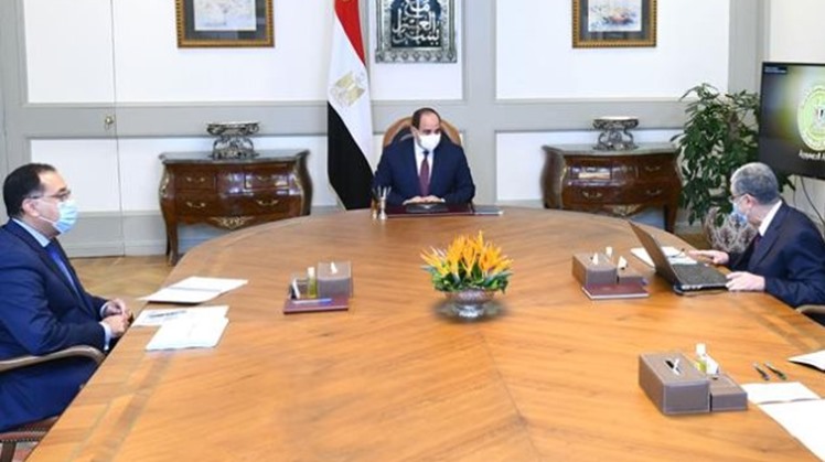 Egypt's President Abdel Fattah El Sisi directed the government to expand efforts of implementing more electricity interconnection projects with neighboring countries