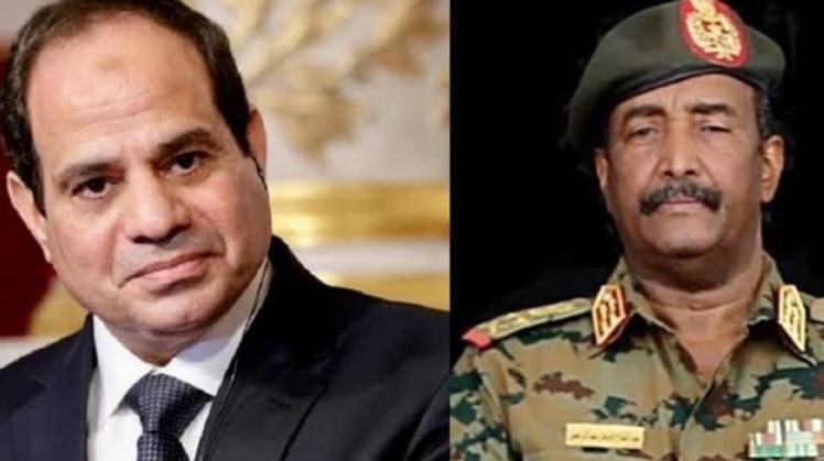 Egyptian president assures full support to Sudan in phone call with Burhan