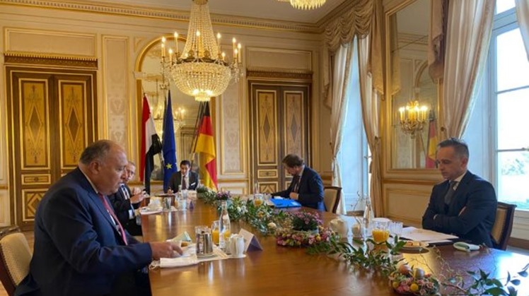 Egypt, German FMs review bilateral relations, regional developments