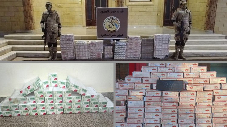 The Armed Forces Spokesperson Tamer al-Refai posted Sunday a press release showcasing the efforts of the Border Guards over the past month.