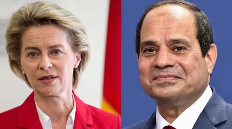 EU keen to boost cooperation with Egypt at all levels: European Commission president tells Sisi
