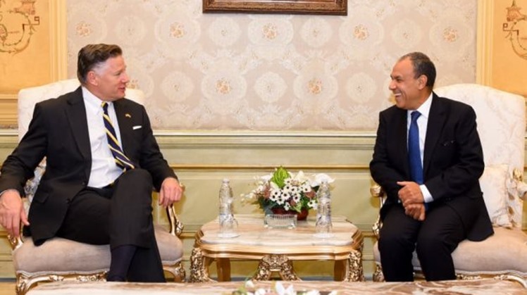 Egypt's Foreign Minister Badr Abdelatty receives US Deputy Secretary of State Christopher Landau, 25 Jan. 2026. Egypt's MFA


