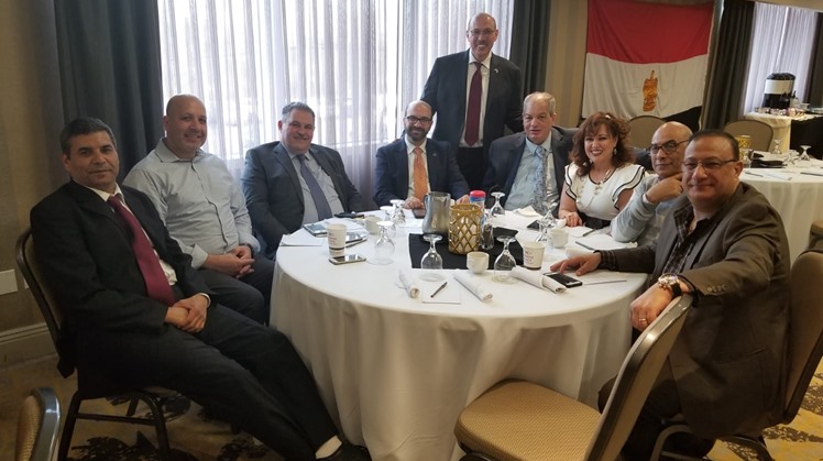 Egyptians expats in the United States appeared in a video, calling on locals to take part in a planned referendum on the constitutional amendments that include extending the presidential term.