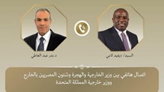  Minister of Foreign Affairs Badr Abdelatty and his British counterpart David Lammy discussed the ongoing efforts to reach a ceasefire deal in the Gaza